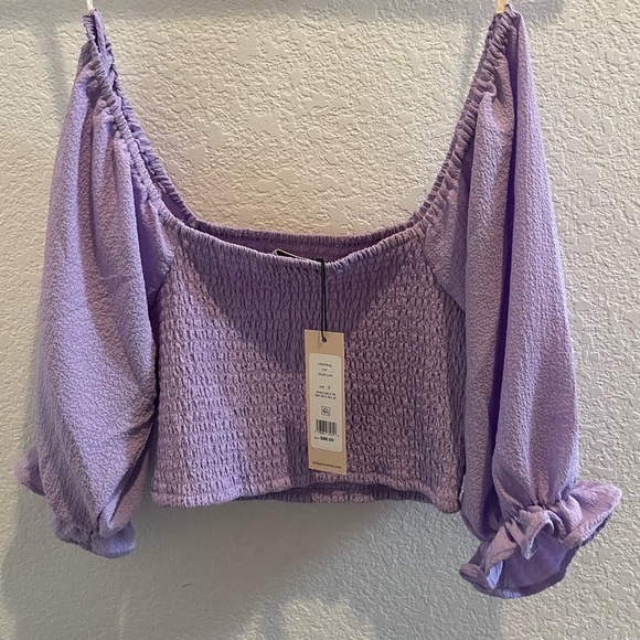 BCBG Smocked Top - Picture 2 of 4